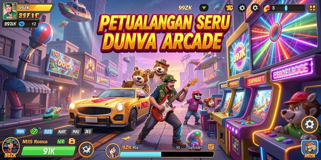 Tampilan gameplay seru dan penuh tantangan dari 99ZK.