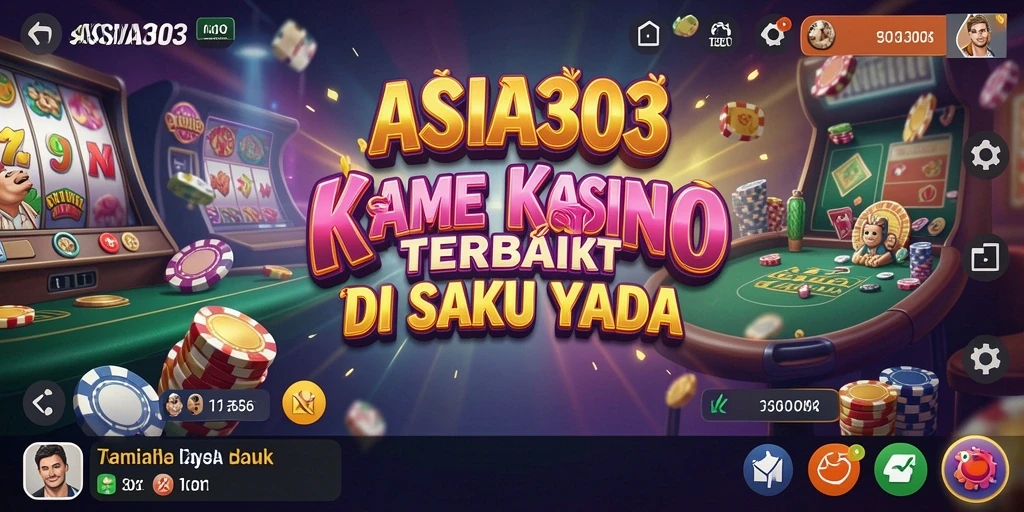 Tampilan memukau dari permainan Kasino di ASIA303.