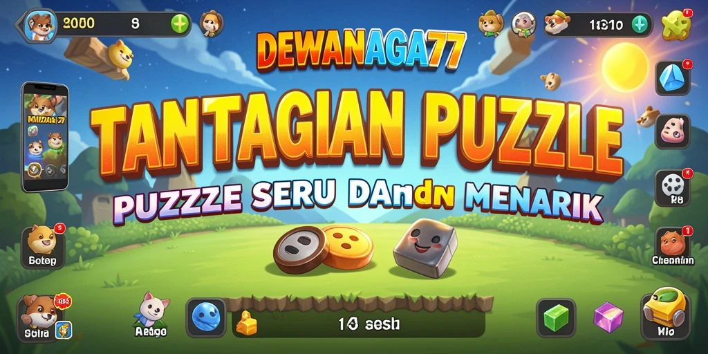 Screenshot gameplay menunjukkan tantangan Puzzle yang menarik dan menghibur.