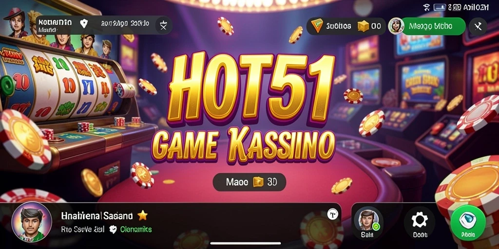 Tampilan gameplay Kasino HOT51 yang menegangkan dan menarik.
