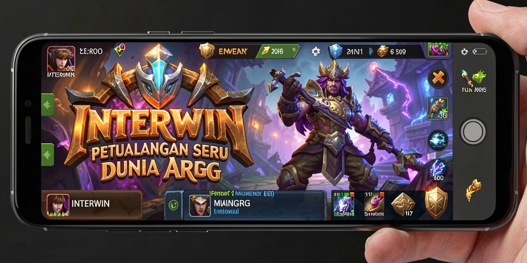 Screenshot INTERWIN menampilkan aksi seru dalam dunia ARPG yang memukau.