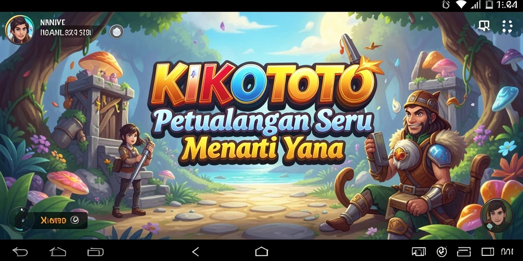 Gameplay KIKOTOTO menampilkan petualangan yang mendebarkan.