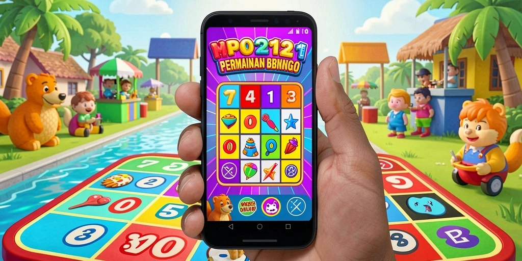 Tampilan menarik dari gameplay Bingo di MPO2121.
