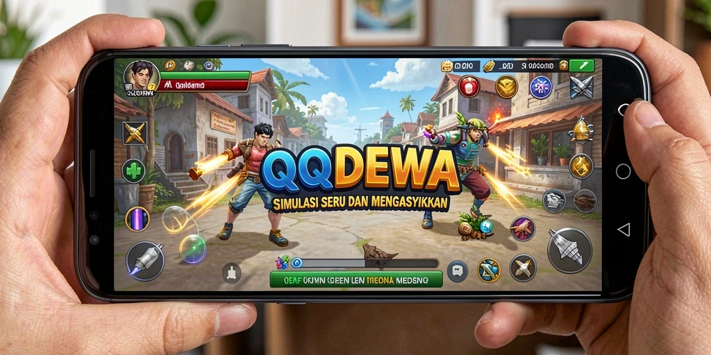 Screenshot QQDEWA menampilkan gameplay simulasi yang menarik dan mengasyikkan.