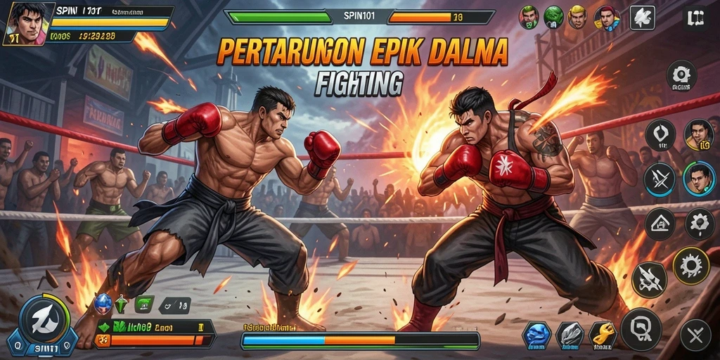 Gameplay seru dan mendebarkan di SPIN101 dengan karakter yang beragam.