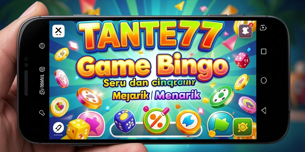 Tampilan gameplay seru di TANTE777 dengan suasana permainan Bingo yang menarik.
